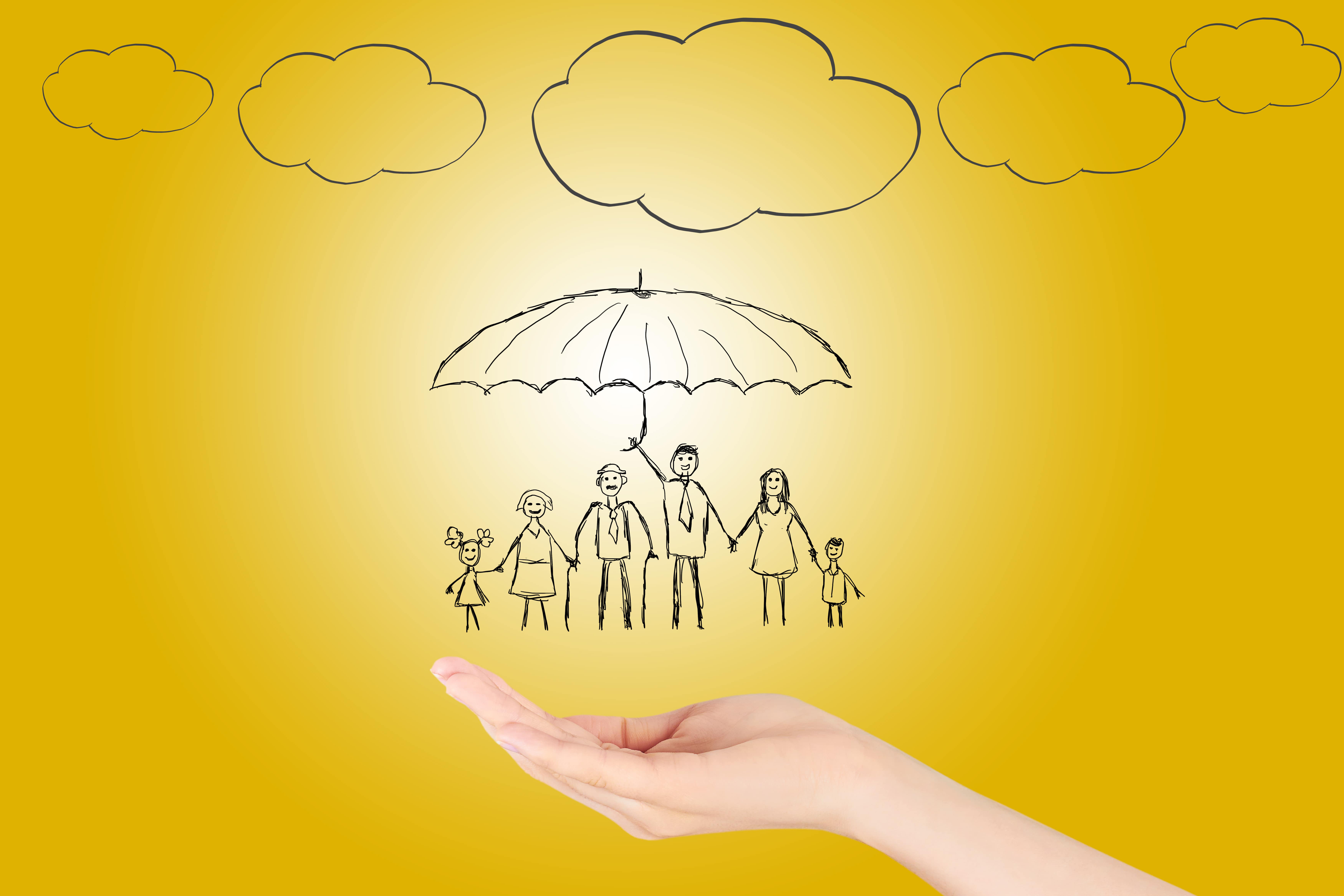 What is the difference between group insurance and individual insurance?