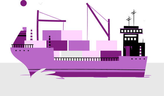 Marine insurance claims illustration