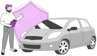Car insurance illustration